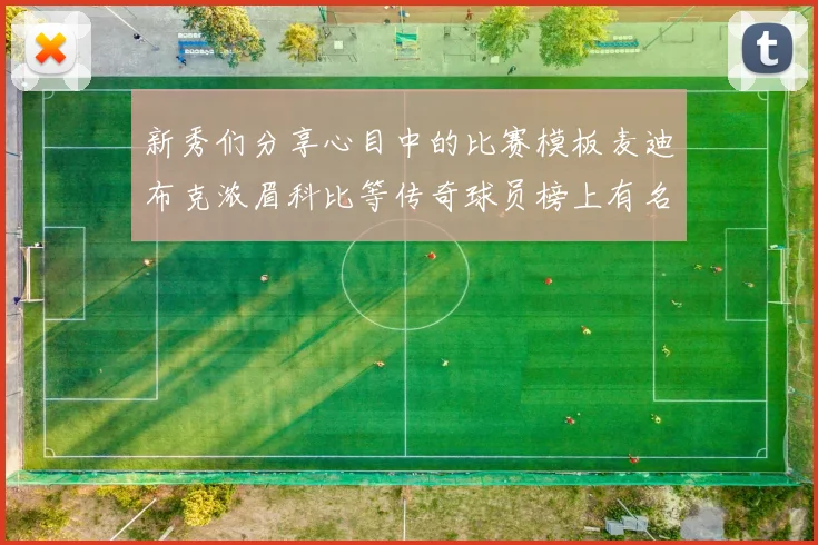 新秀们分享心目中的比赛模板麦迪布克浓眉科比等传奇球员榜上有名